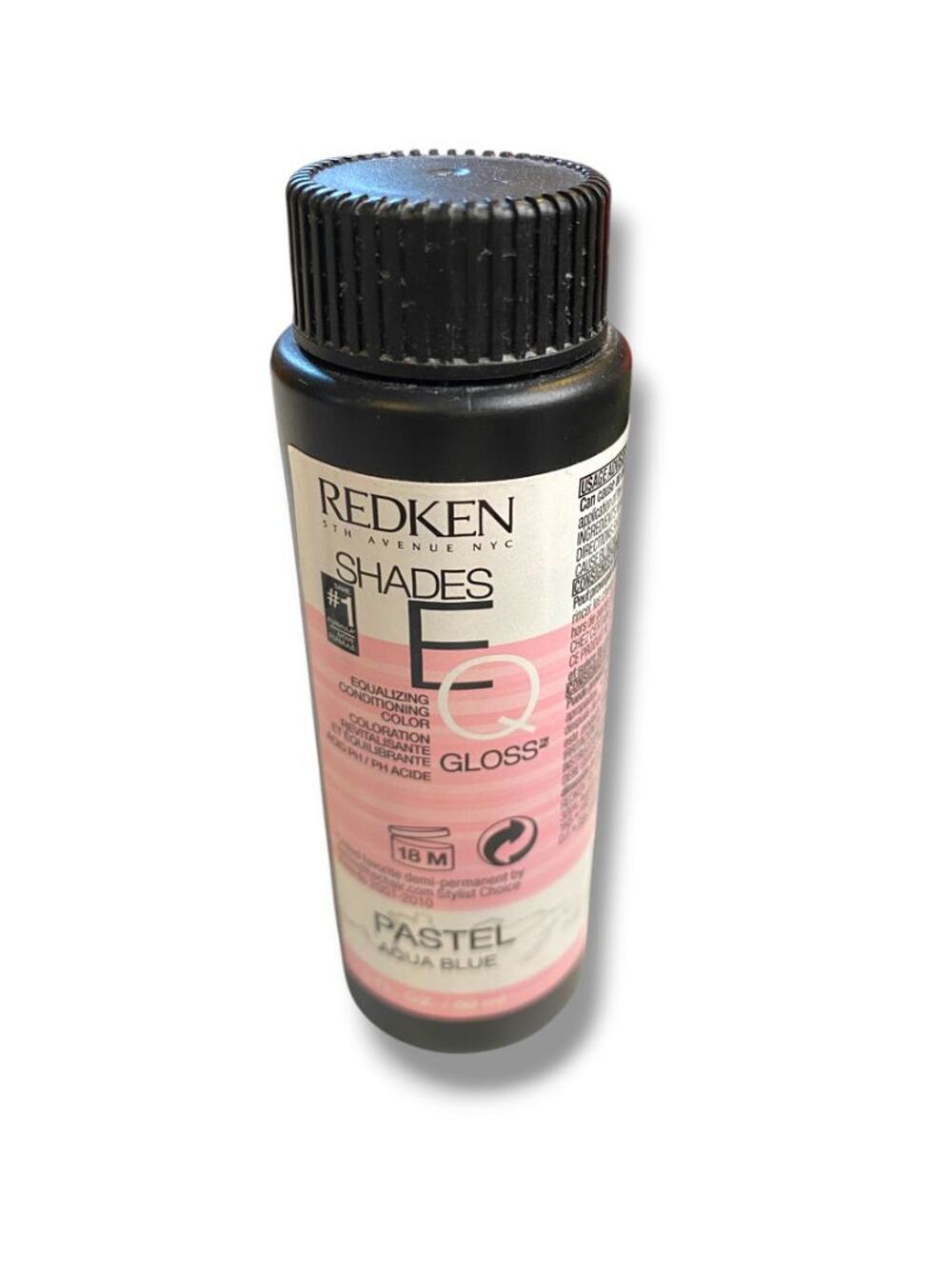 Redken New Shades EQ Gloss Equalizing Conditioner Pastel Aqua Blue 2oz